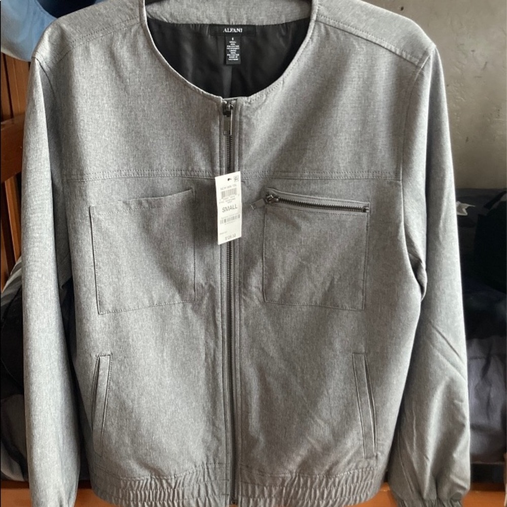 Mens Alfani bomber jacket